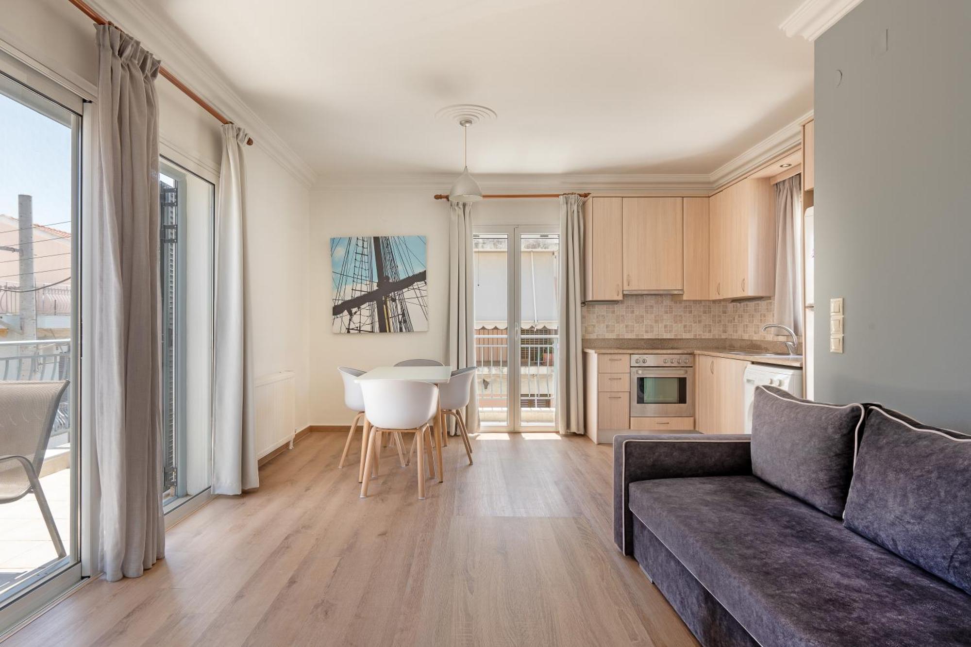 Elegant Living Apartment Argostoli  Bilik gambar